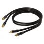 Межблочный кабель RCA Real Cable ECA, 0.75m